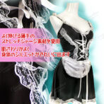 コスプレ　メイド服　メイド　フリル　レース　コスチューム