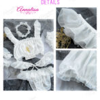 白メイド服のDETAIL