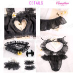 黒メイド服のDETAIL