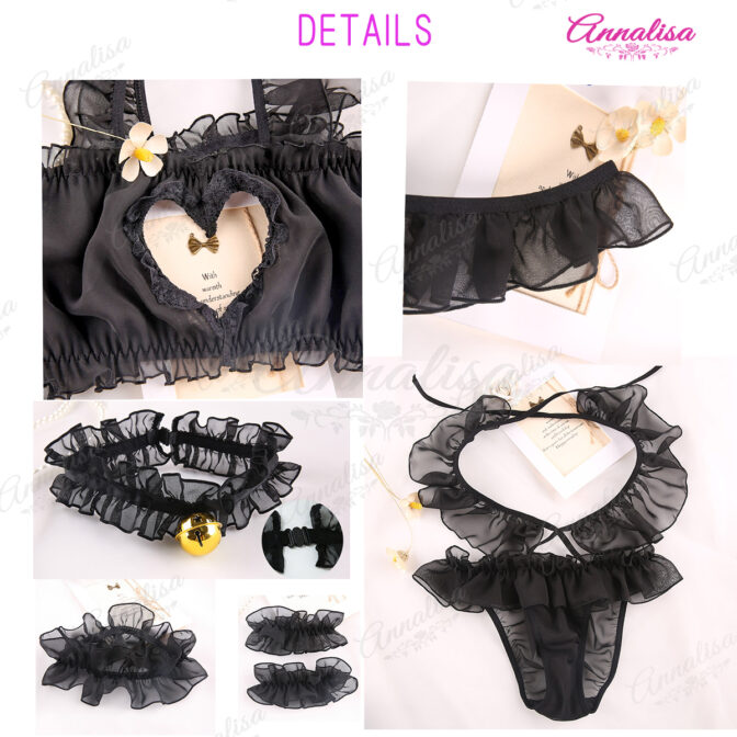 黒メイド服のDETAIL