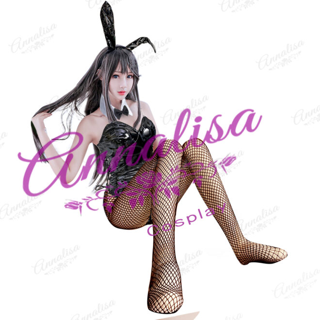 エナメルのバニーガール